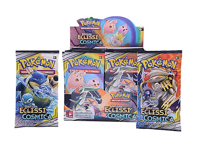 Bustina Carte Pokémon Sole&Luna Eclissi Cosmica - Game Vision