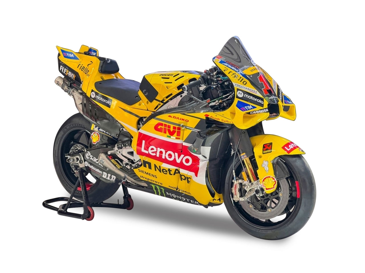 Cdu ducati lenovo team 2023 bagnaia#1 misano livery scala 1:18