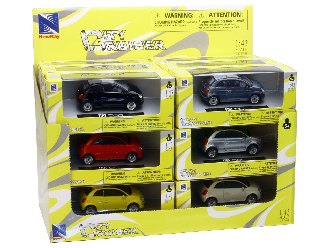 Auto 1:43 fiat 500 19587