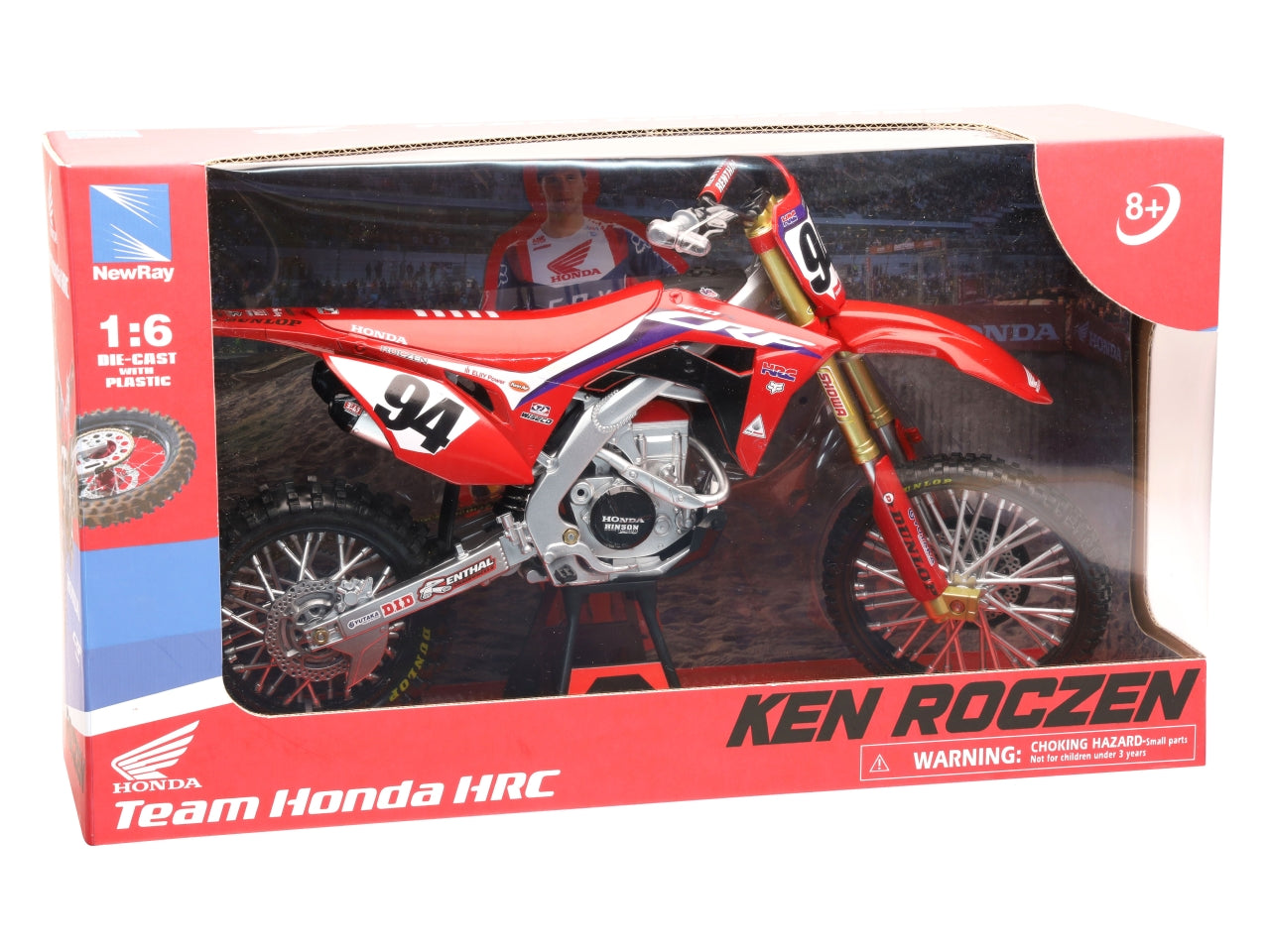Honda crf450r hrc team ken roczen n.94 scala 1:6