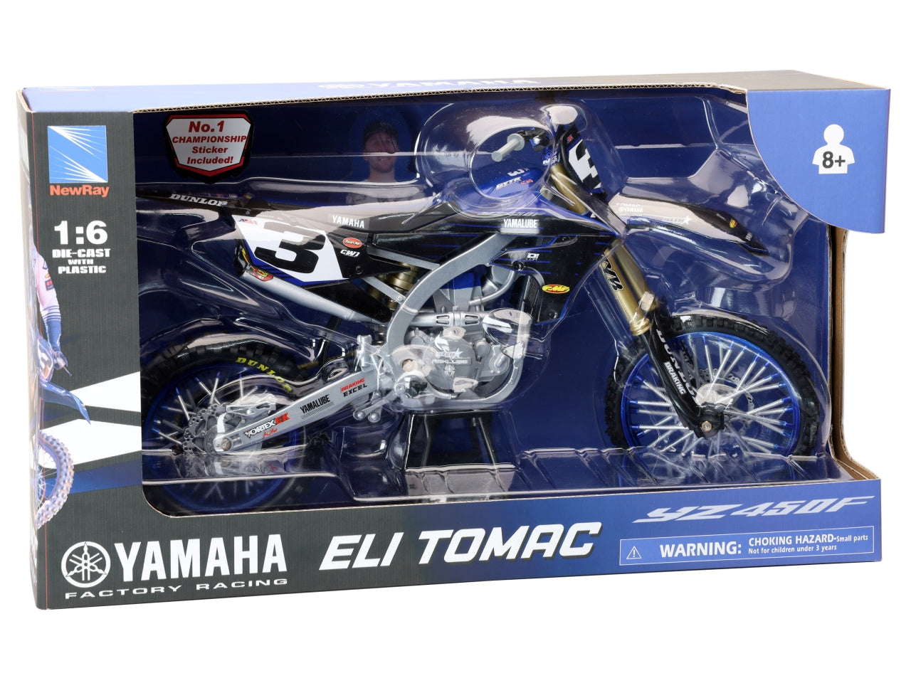 Yamaha yz450f - eli tomac n 3 scala 1:6
