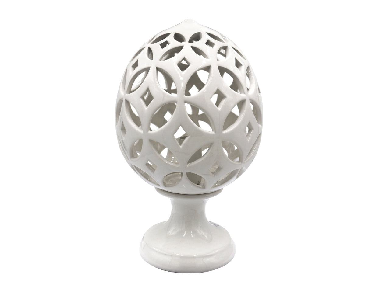 Lampada 20cm bianca