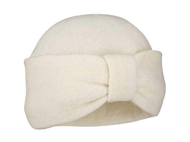 Cappello turbante donna panna cp0780