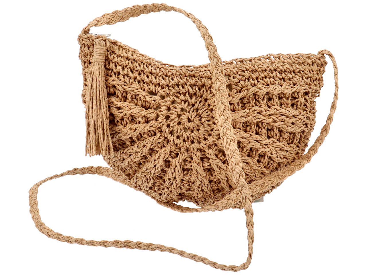 Tracolla semiovale 24x18cmnat.311556-03