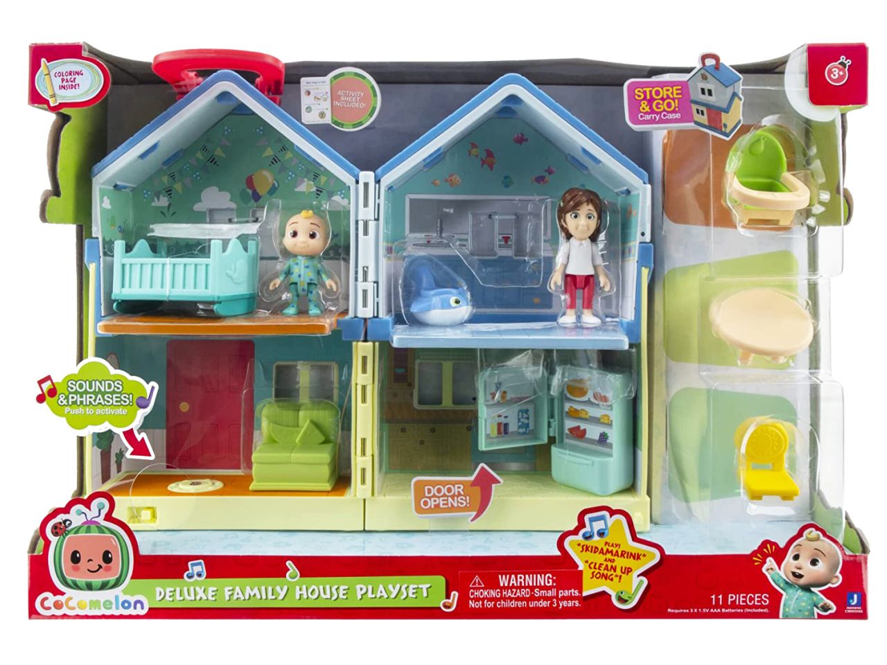 Cocomelon house playset deluxe