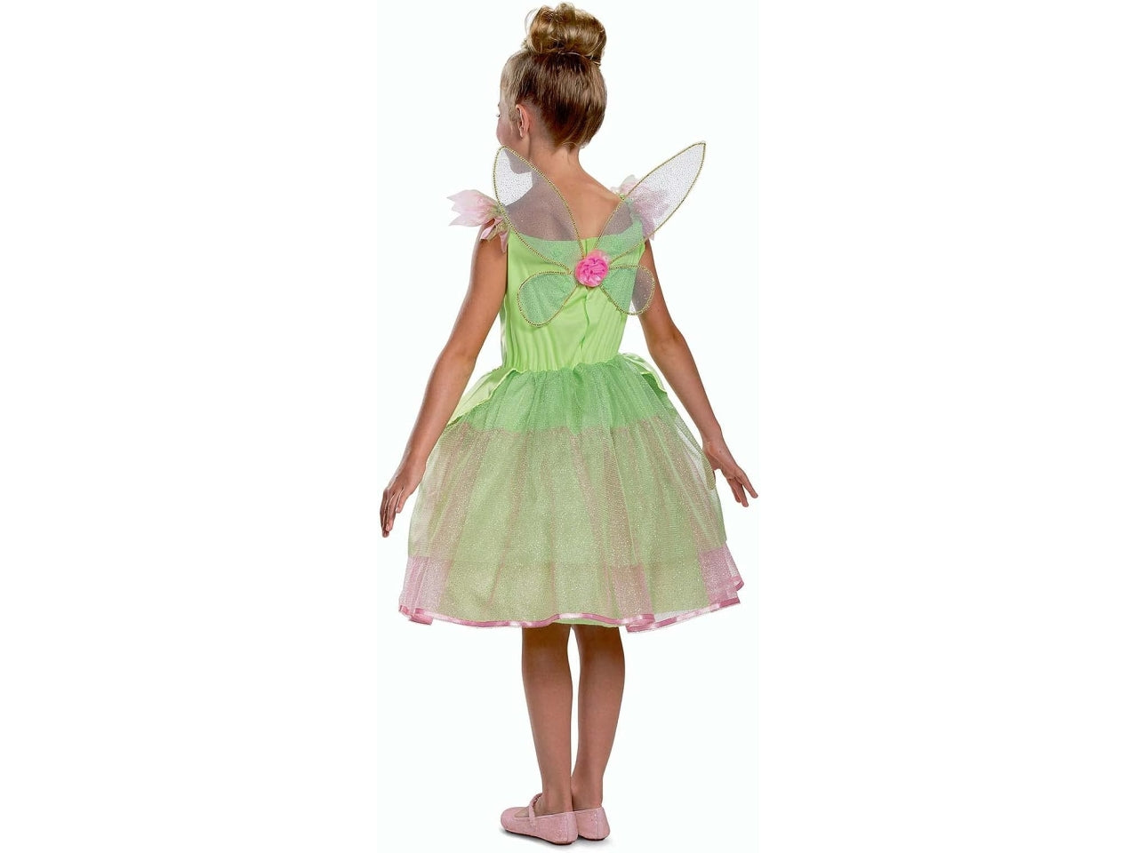 Costume disney fairies trilli da bambina taglia xs - 3-4 anni