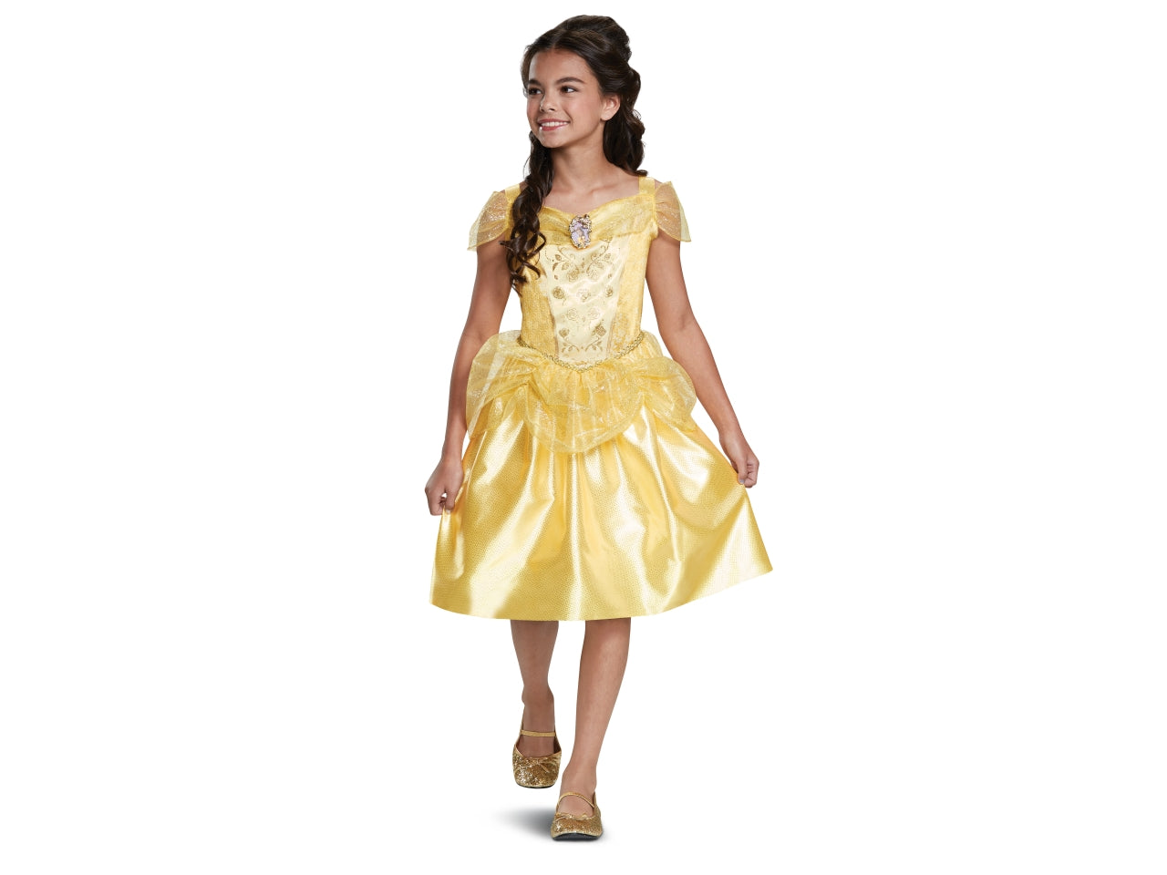 Costume disney princess belle classic taglia xs - 3-4 anni