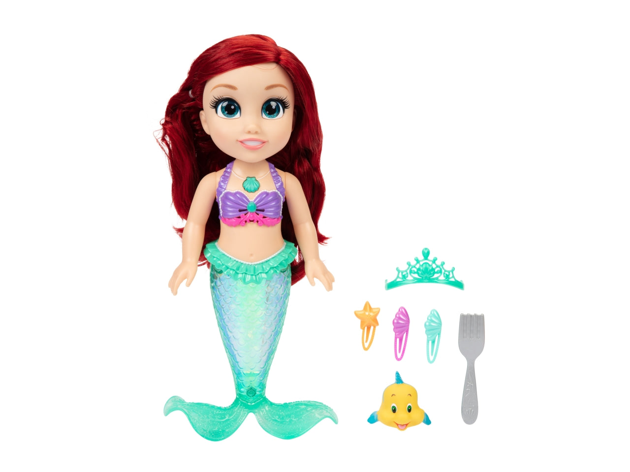 Disney princess bambola 38cm la mia amica ariel cantante