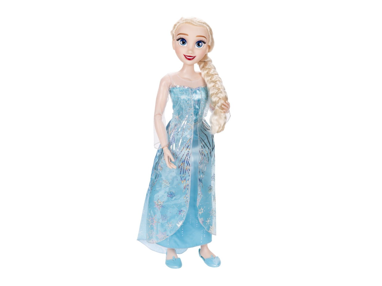 Frozen bambola playdate 80cm elsa articolata con accessori