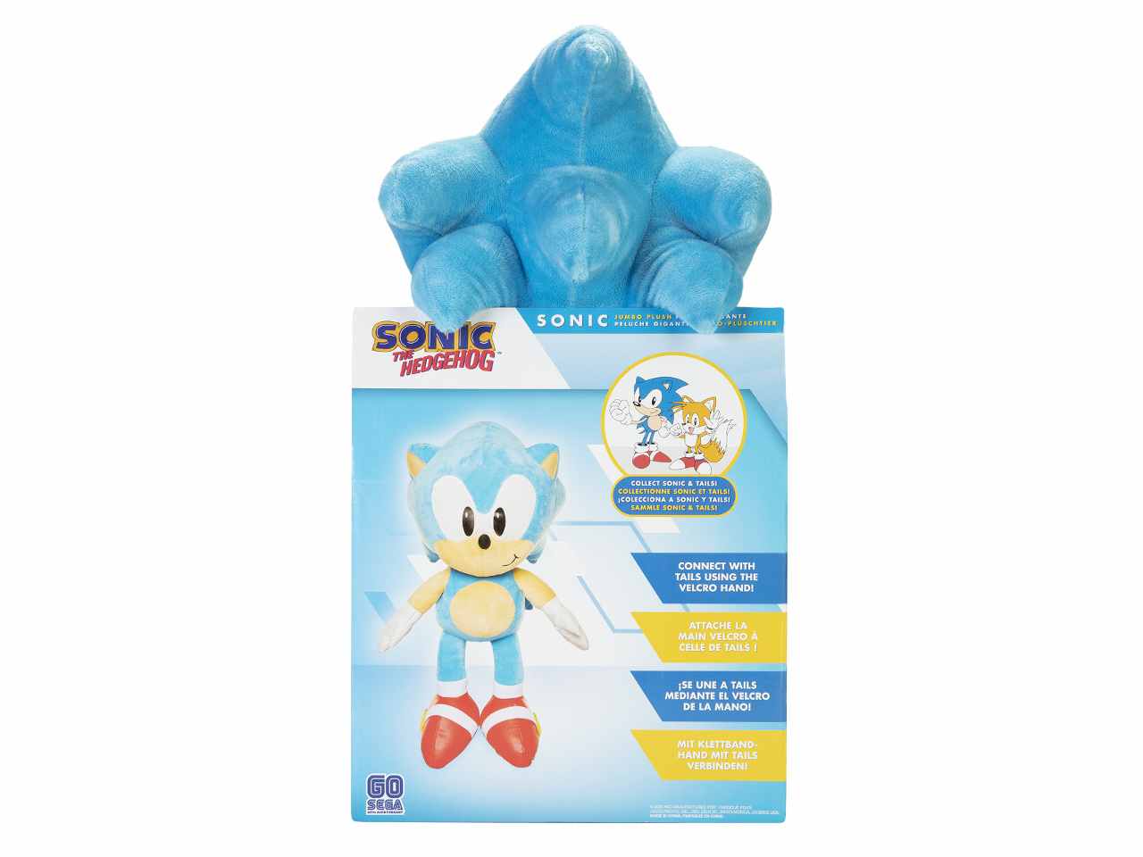 Sonic jumbo peluche asst404774