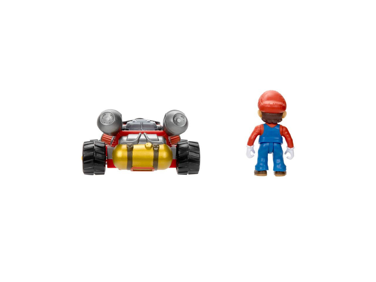 Super mario movie personaggio 6cm con kart assortiti