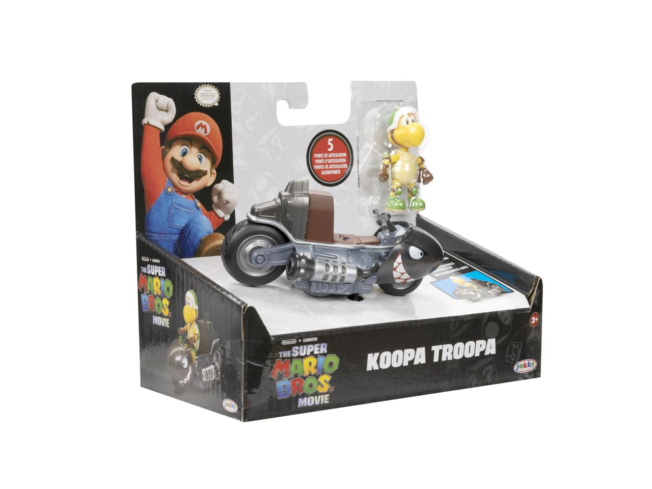 Super mario movie personaggio 6cm con kart assortiti
