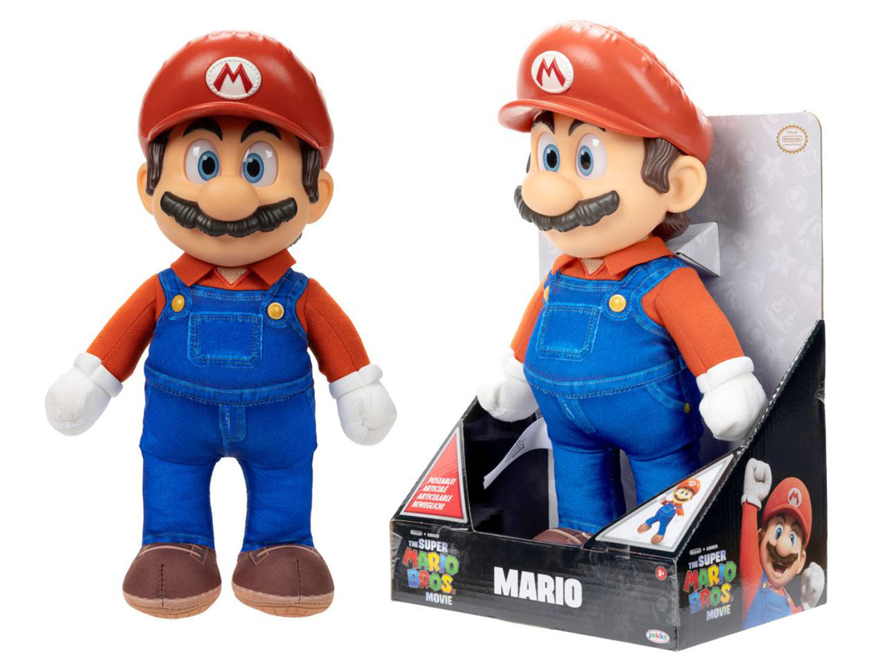 Super mario movie plush mario