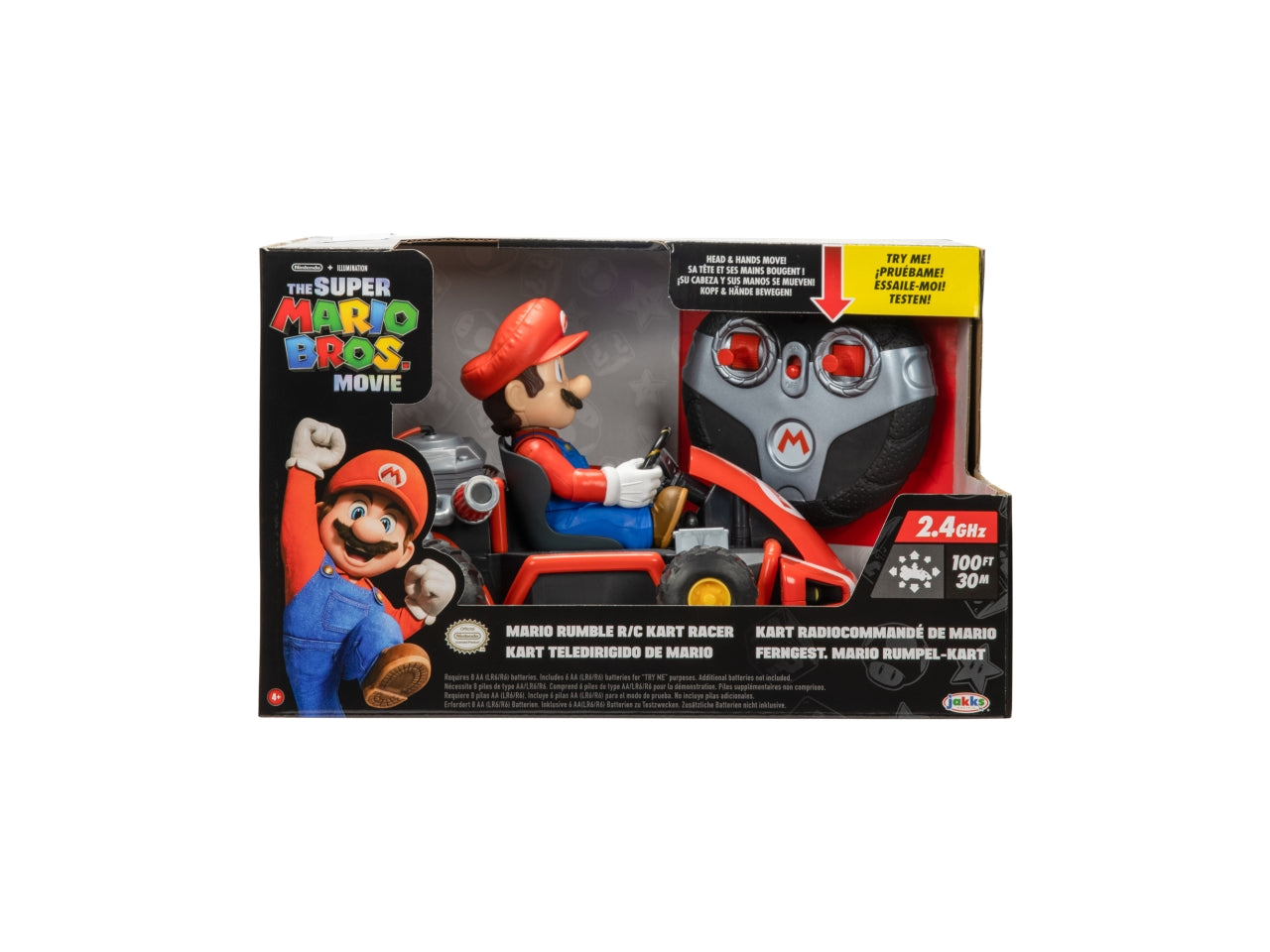 Super mario movie radiocomando rumble