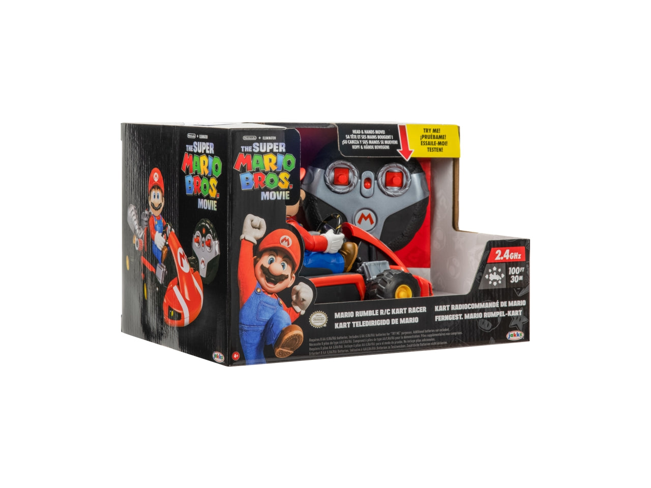 Super mario movie radiocomando rumble