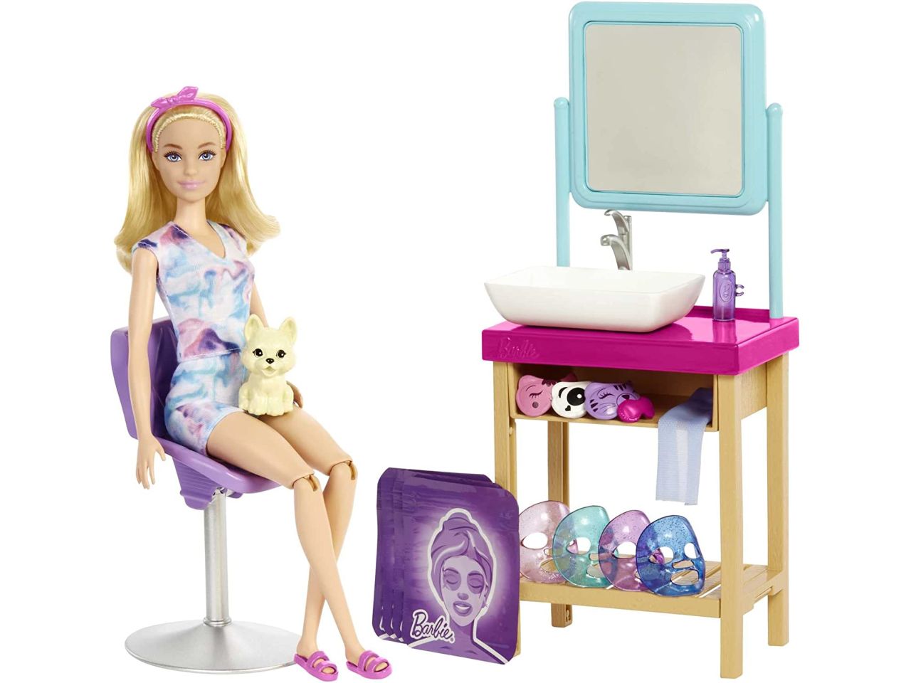 Barbie spa maschere di bellezza