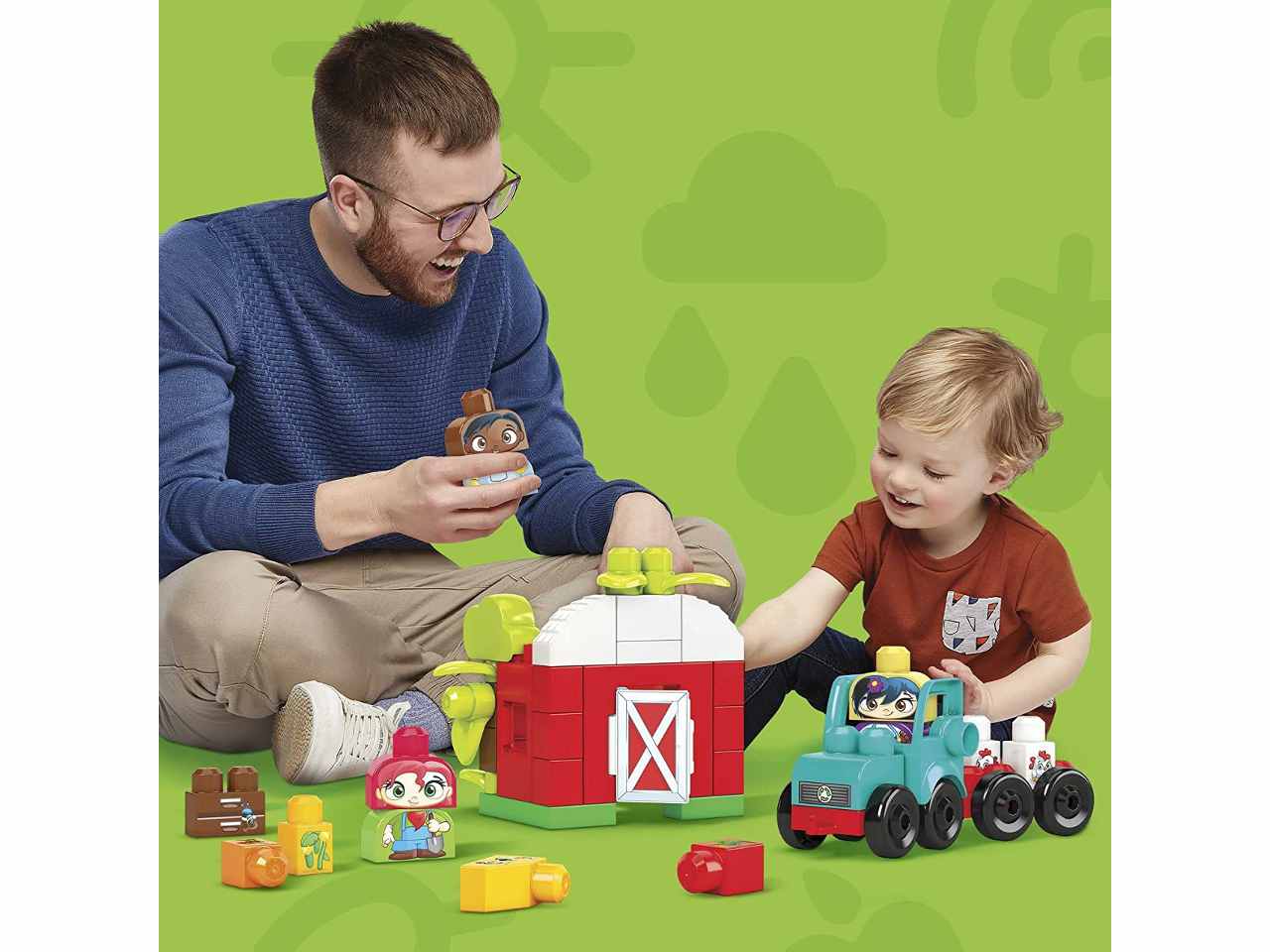 Mega blocks fattoria eco amici bio $