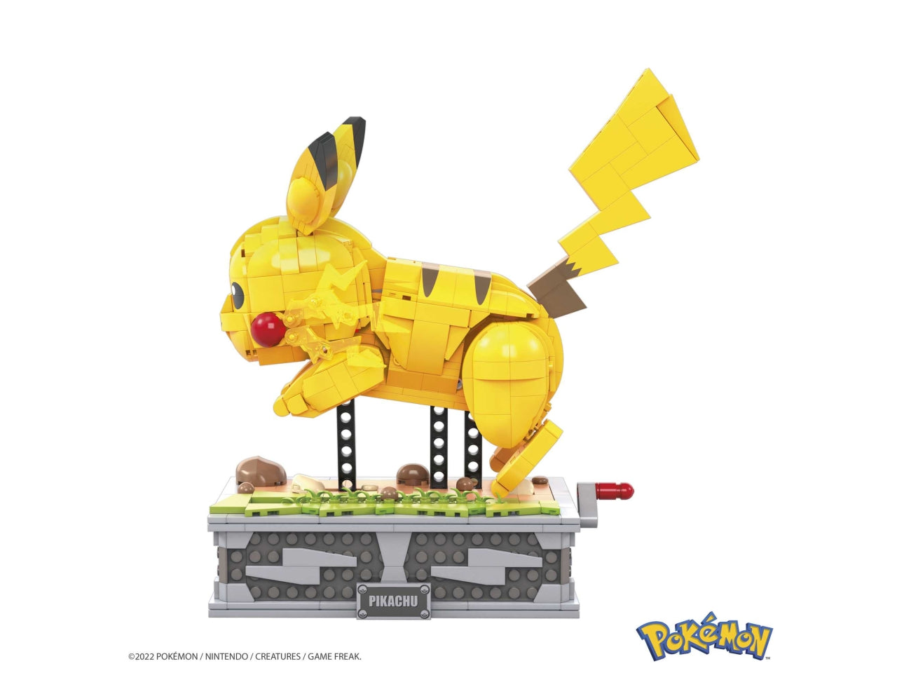 Pokemon costruzioni kinetic pikachu 1095 mattoncini