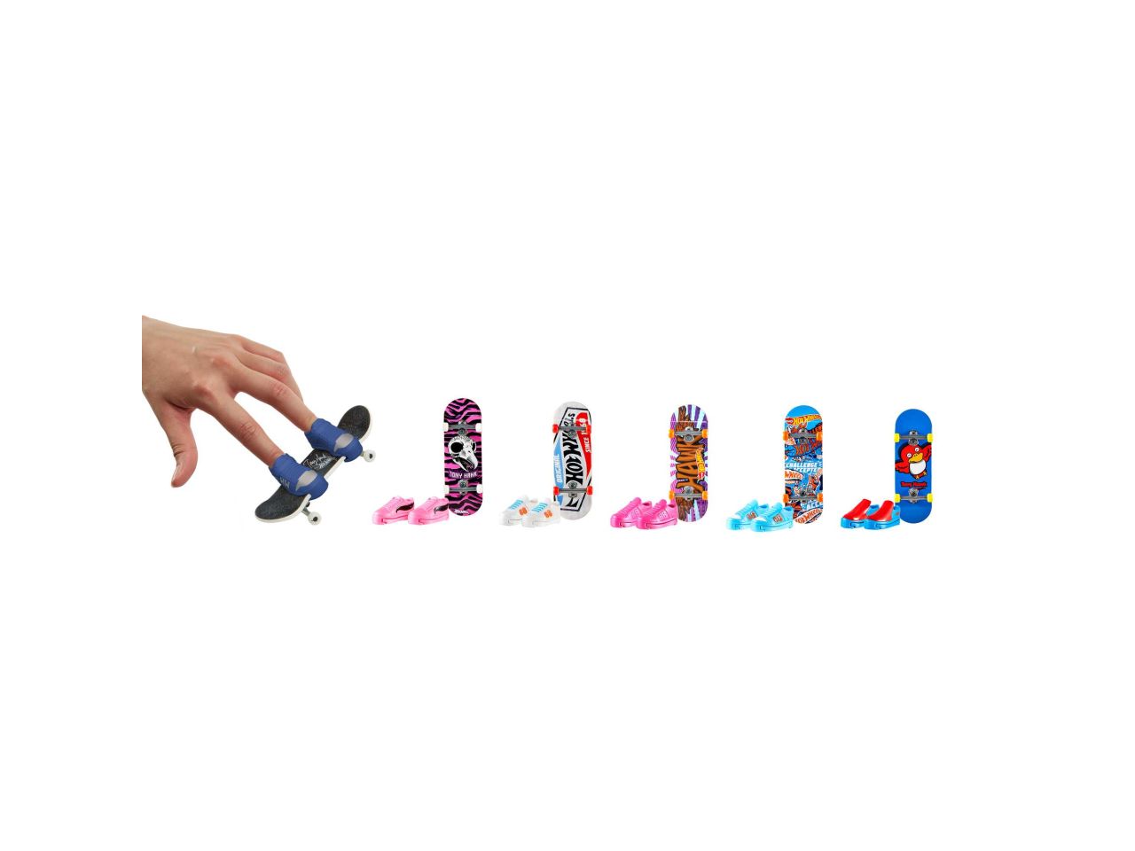 Mattel hot wheels skate - skateboard singolo modelli assortiti