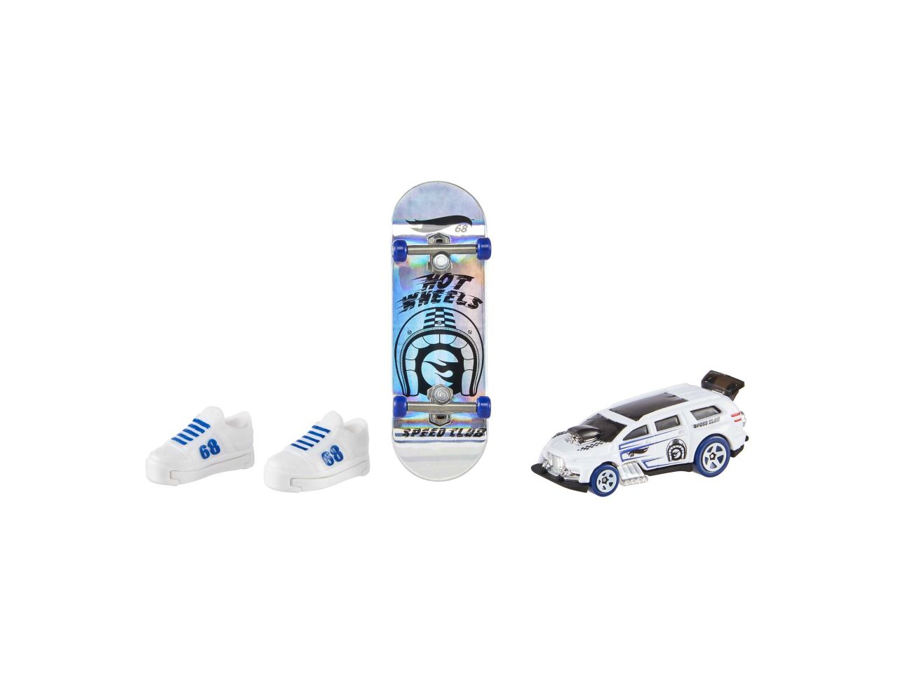Mattel hot wheels skate - confezione skateboard con veicolo singolo in modelli assortiti