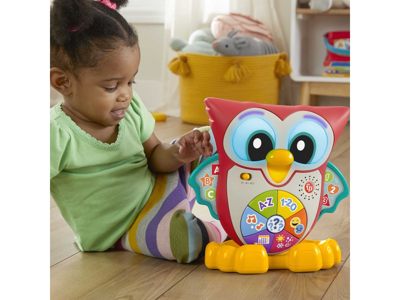 Mattel fisher-price carletto gufetto tante emozioni