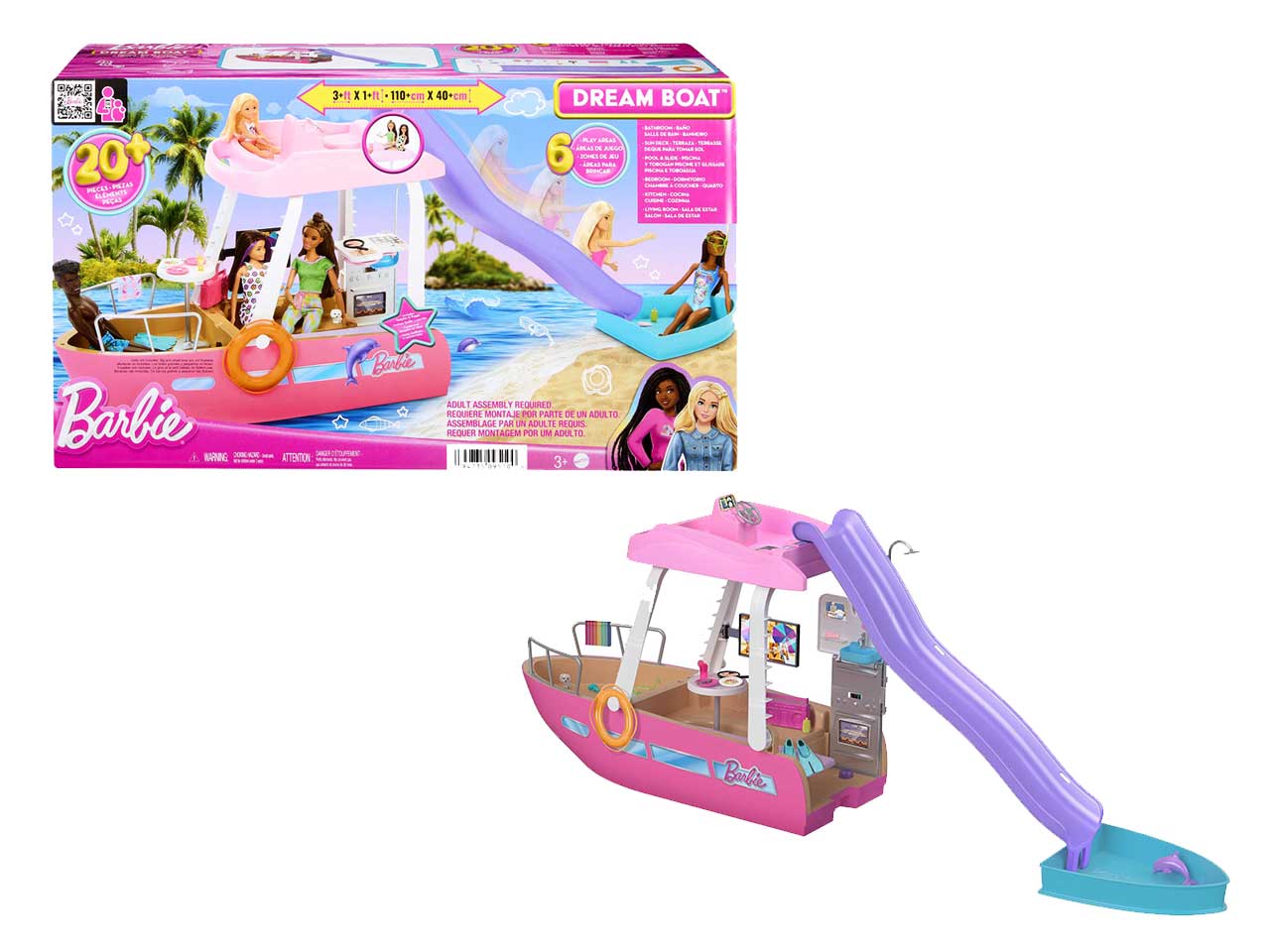 Mattel barbie barca dei sogni