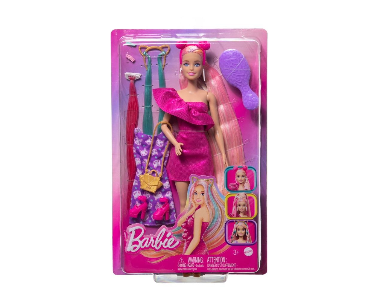 Fashion doll mattel barbie super chioma 23 blonde