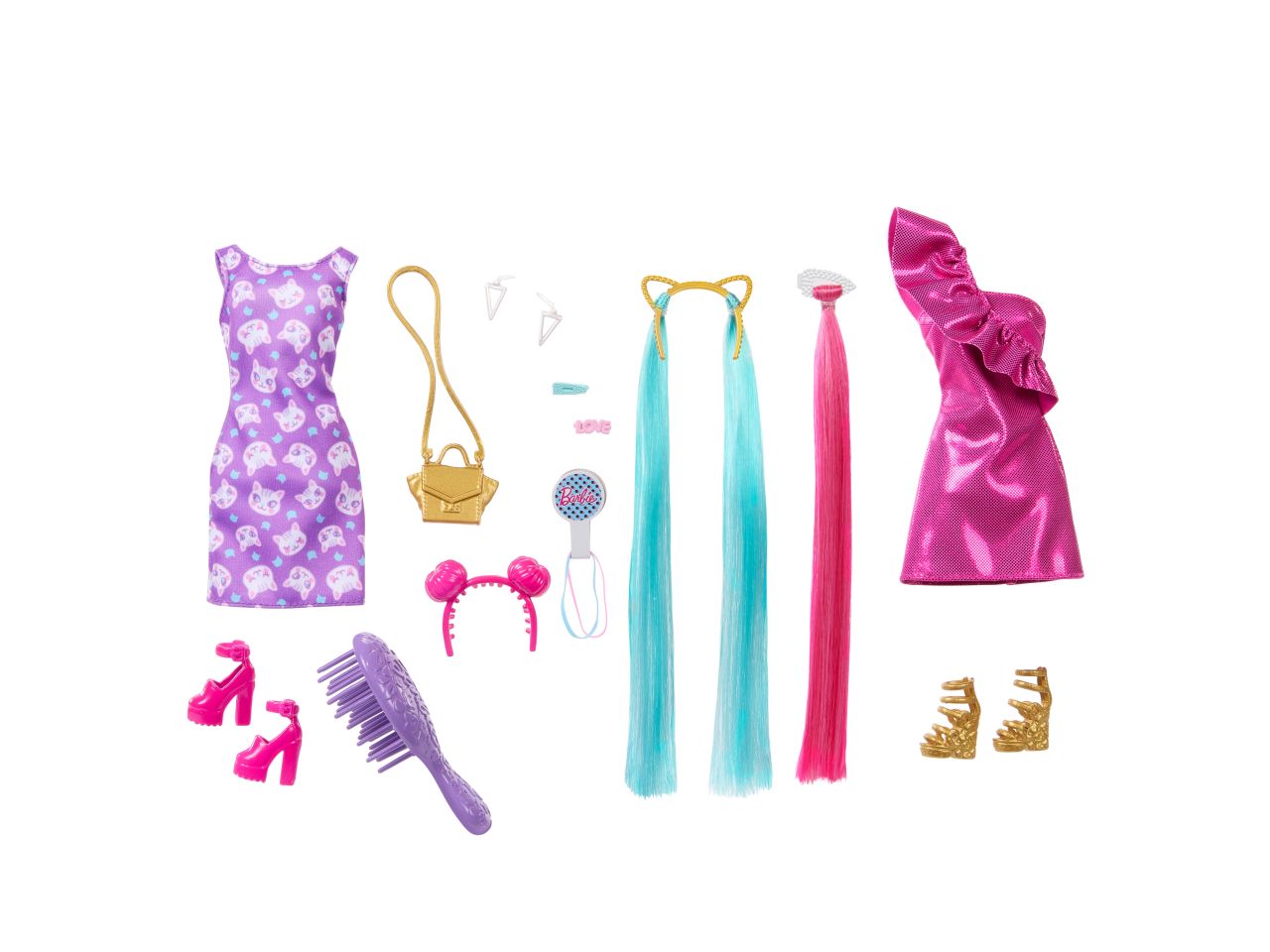 Fashion doll mattel barbie super chioma 23 blonde