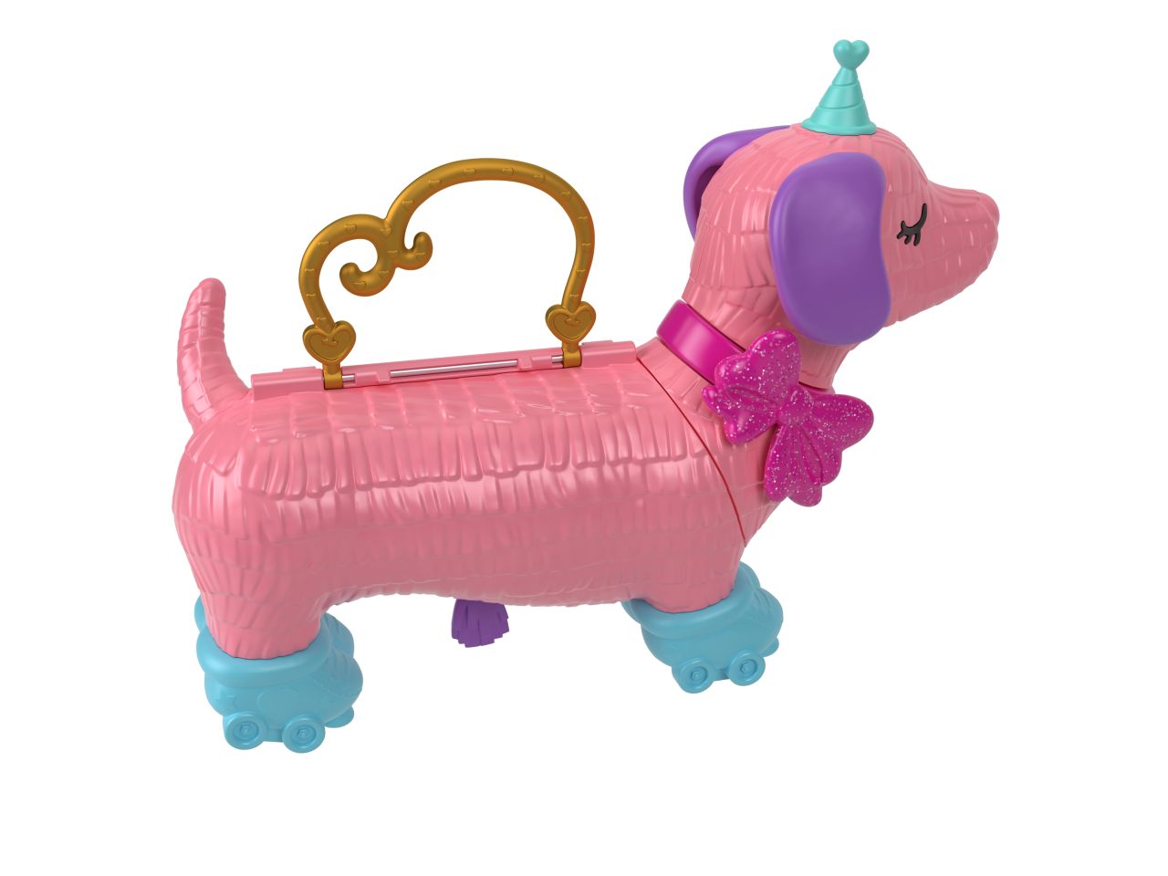 Mattel polly pocket la festa dei cuccioli con 15 accessori inclusi