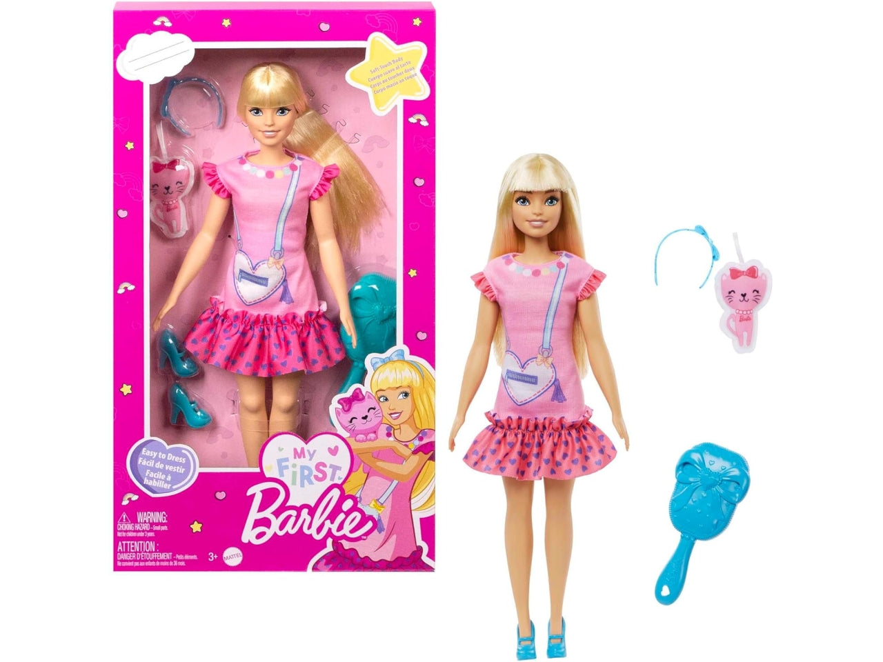 Barbie myfirst capelli biondi