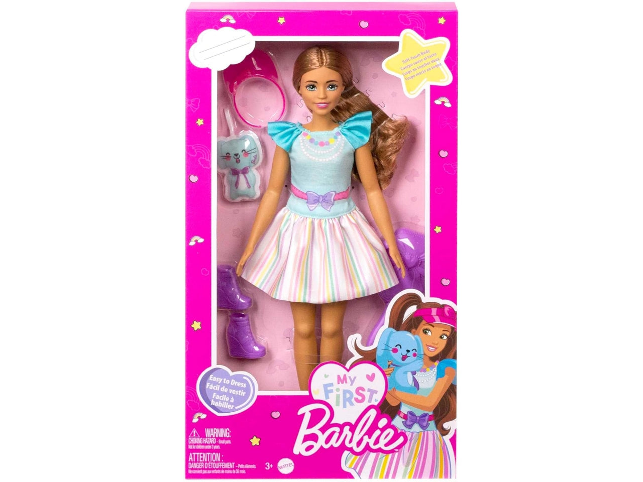 Barbie myfirst capelli biondi