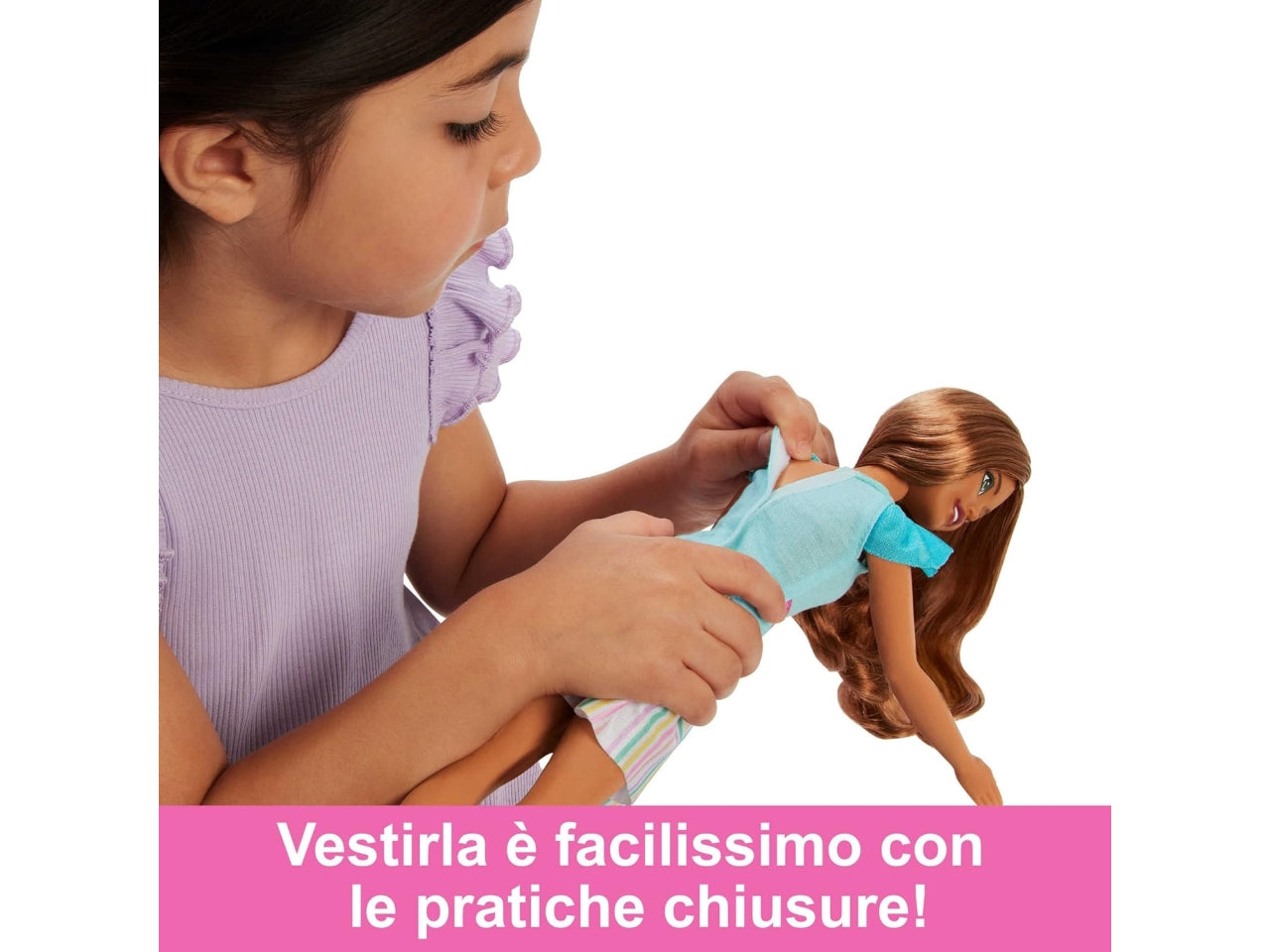 Barbie myfirst capelli biondi