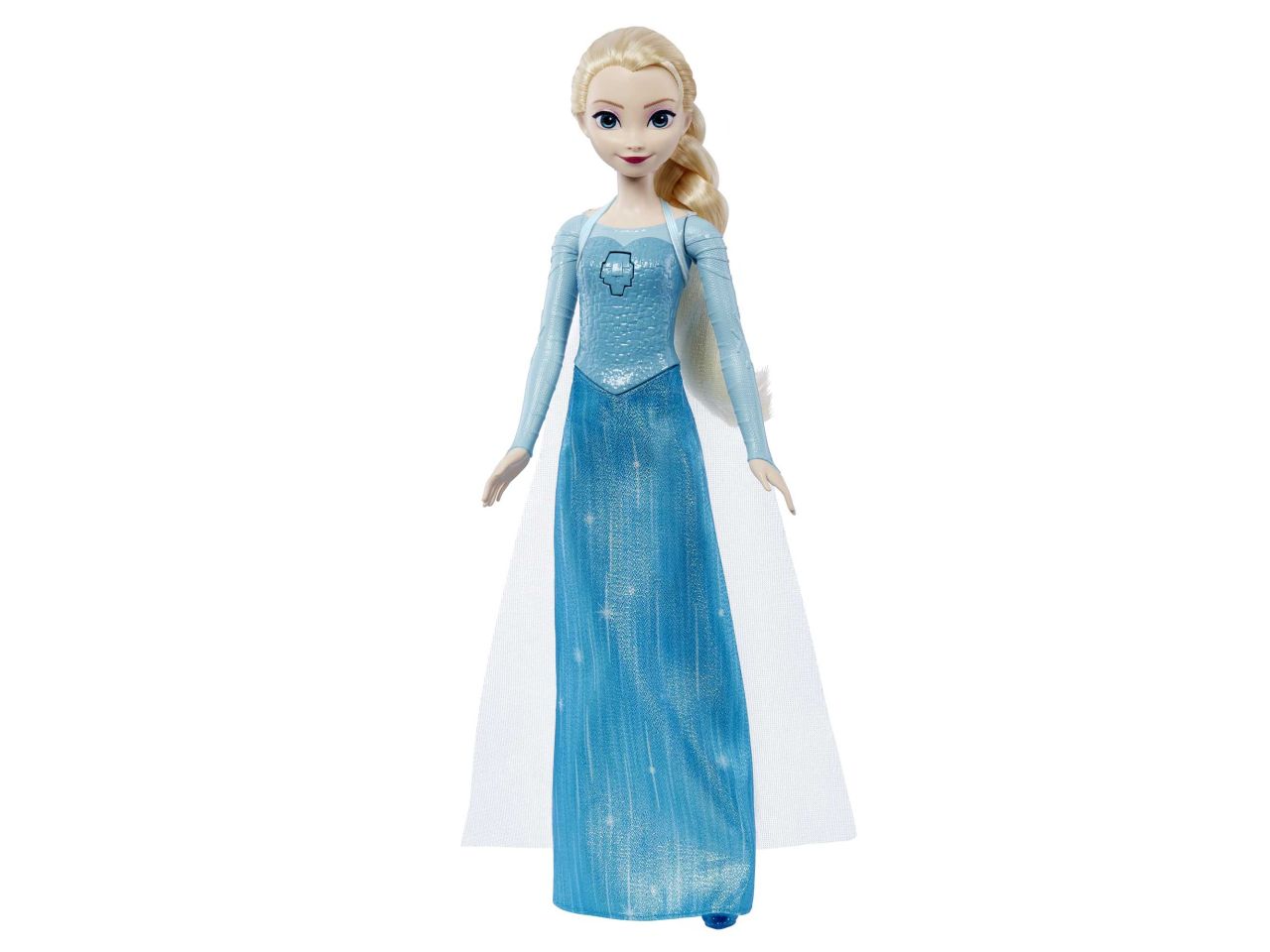 Fashion doll mattel disney frozen bambola cantante elsa all'alba sorgero'