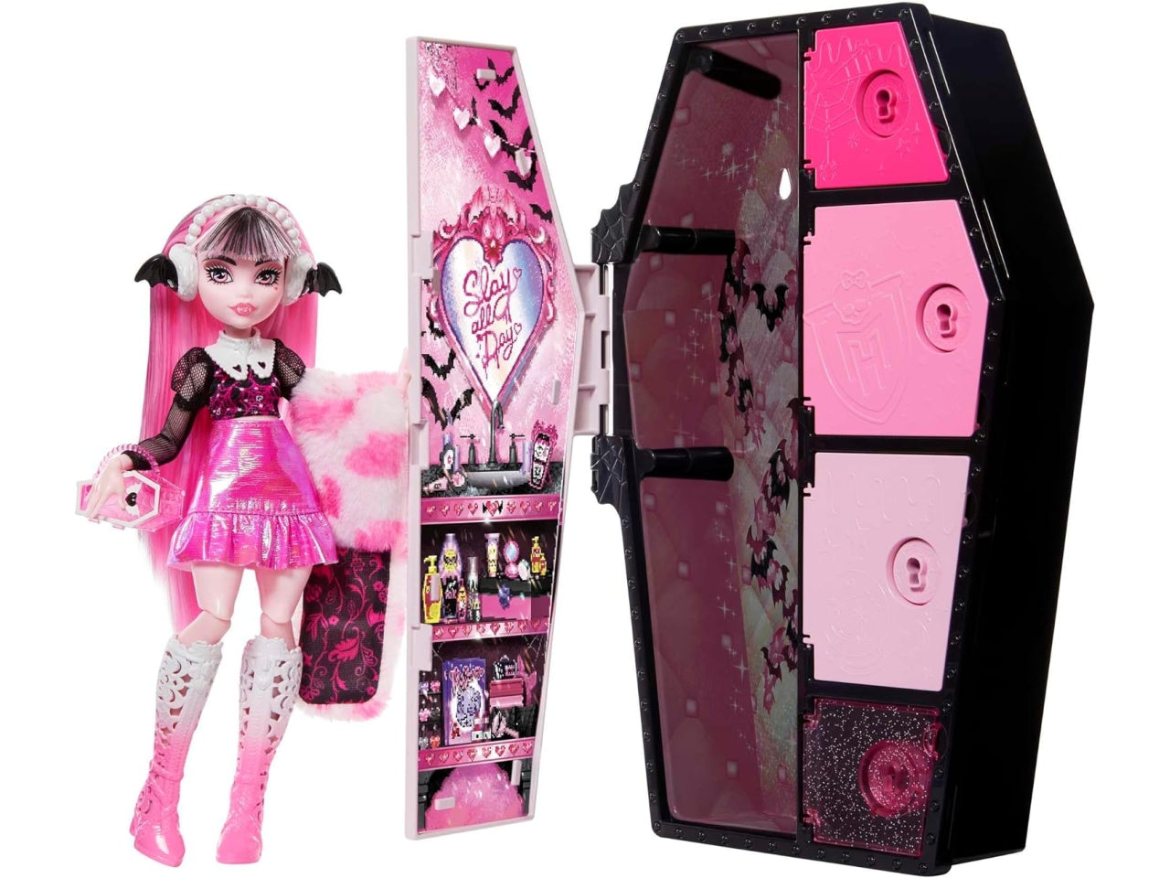 Mattel fashion doll monster high segreti da brivido serie 2 - personaggi assortiti