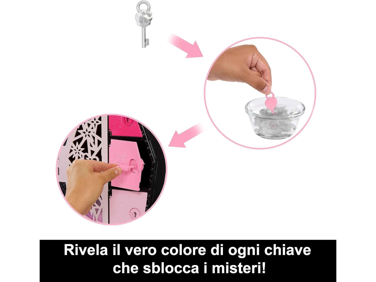 Mattel fashion doll monster high segreti da brivido serie 2 - personaggi assortiti