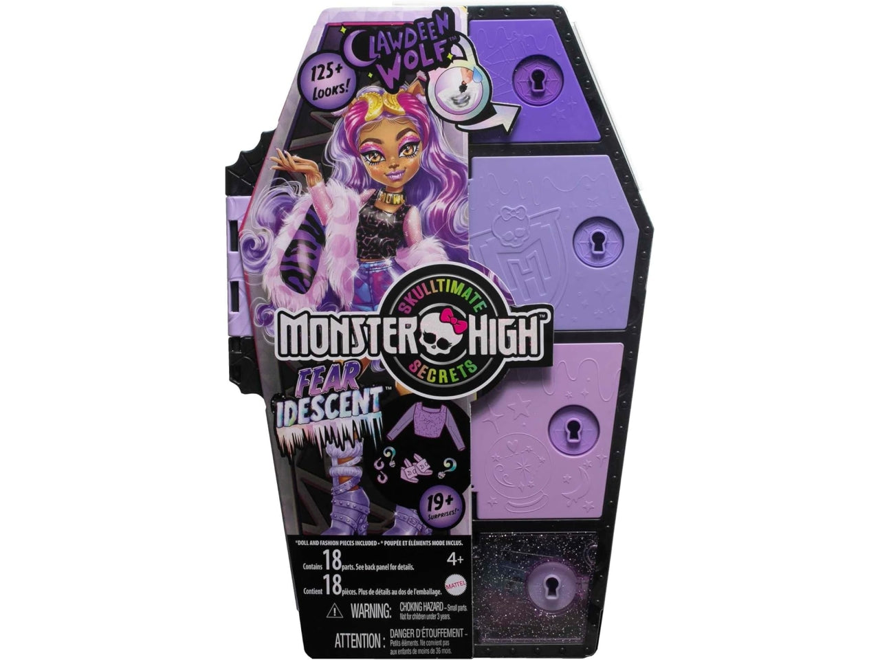 Mattel fashion doll monster high segreti da brivido serie 2 - personaggi assortiti