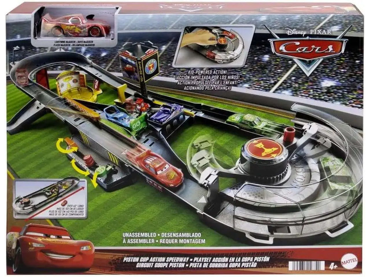 Set da gioco Cars Piston Cup Action Speedway | Mattel