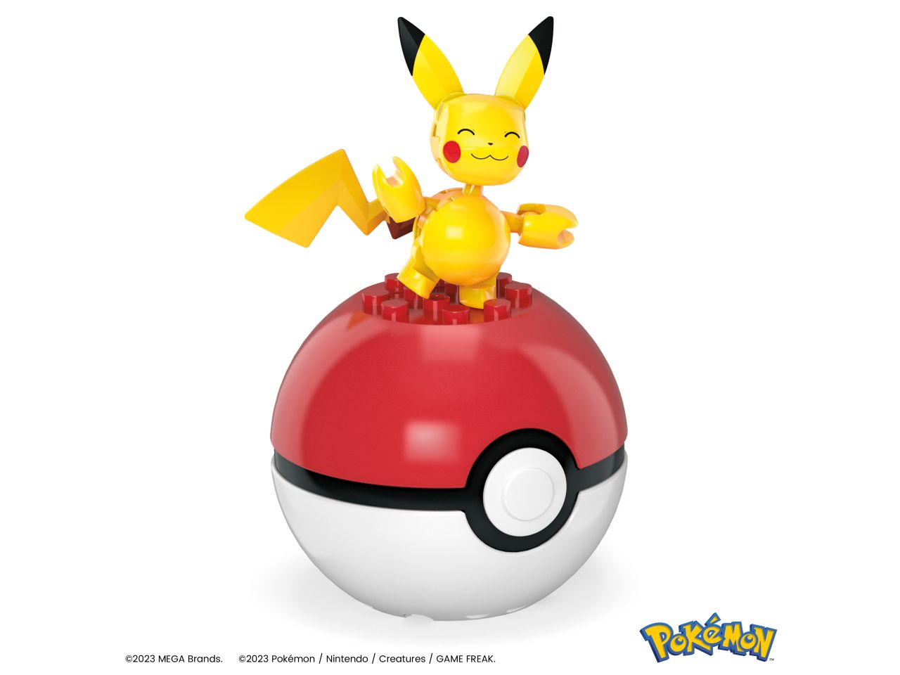 Mattel mega pokemon pokeball personaggi paldea da costruire con 79 mattoncini