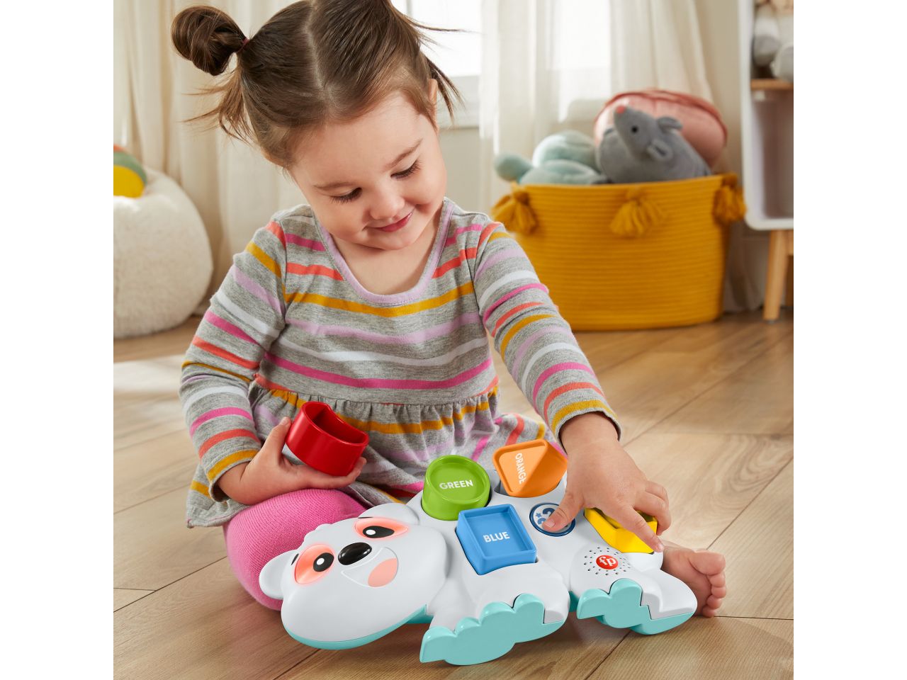 Mattel fisher-price fabietto orsetto forme colori