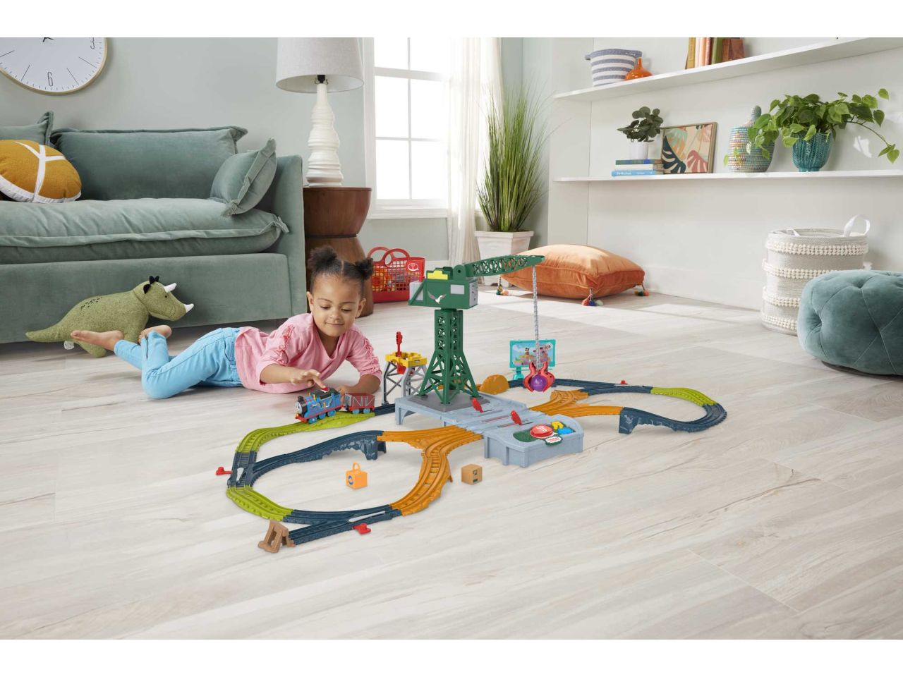 Mattel trenino thomas & friends centro smistamento di cranky