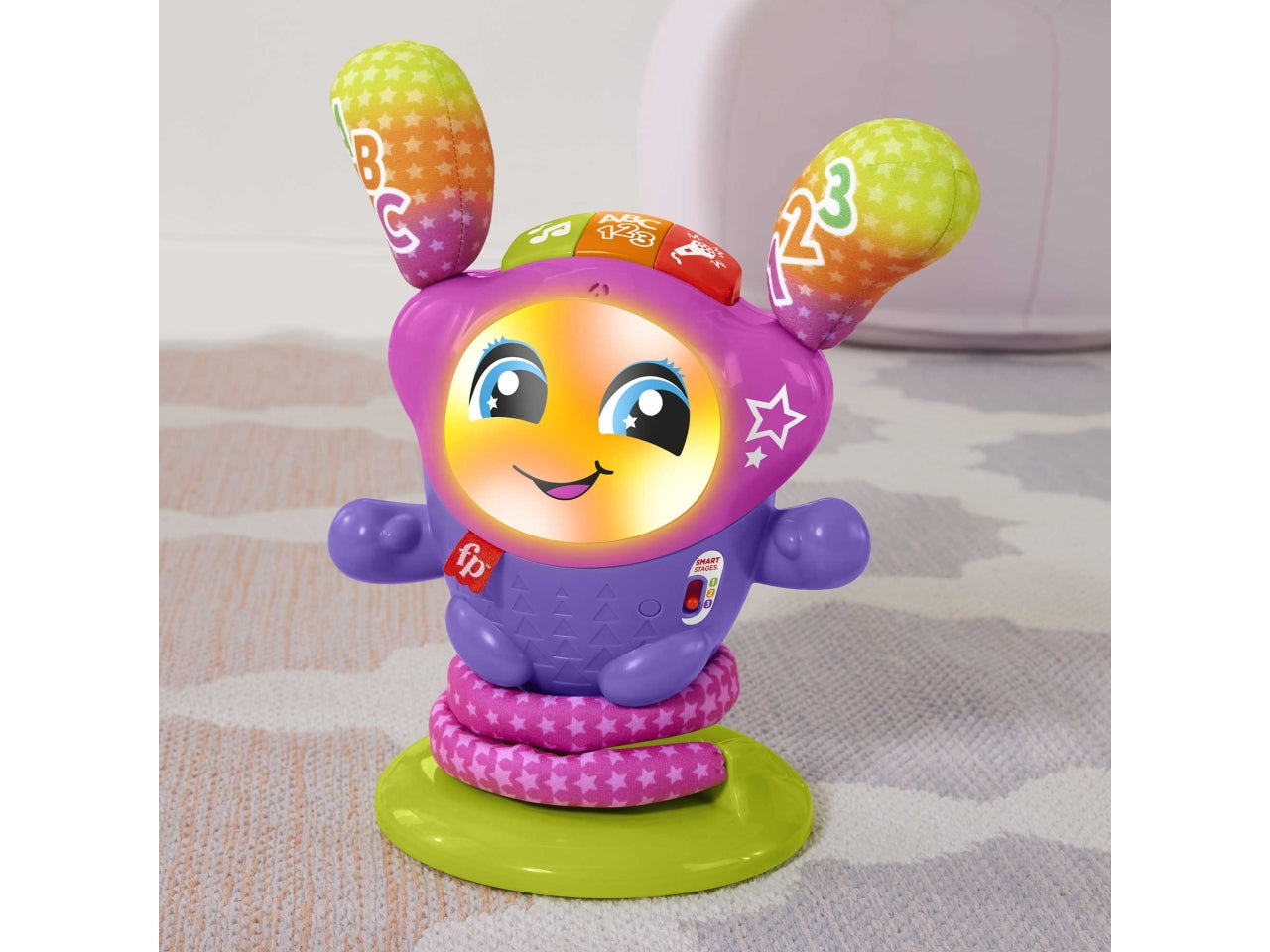 Dj Nina salterina, Giocattolo musicale interattivo 9m + Fisher-price