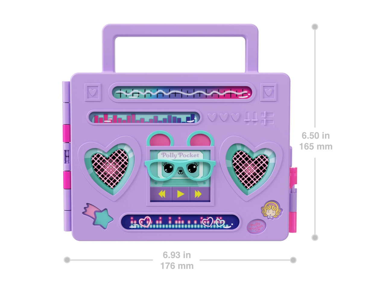 Polly pocket disco dance fashion reveal