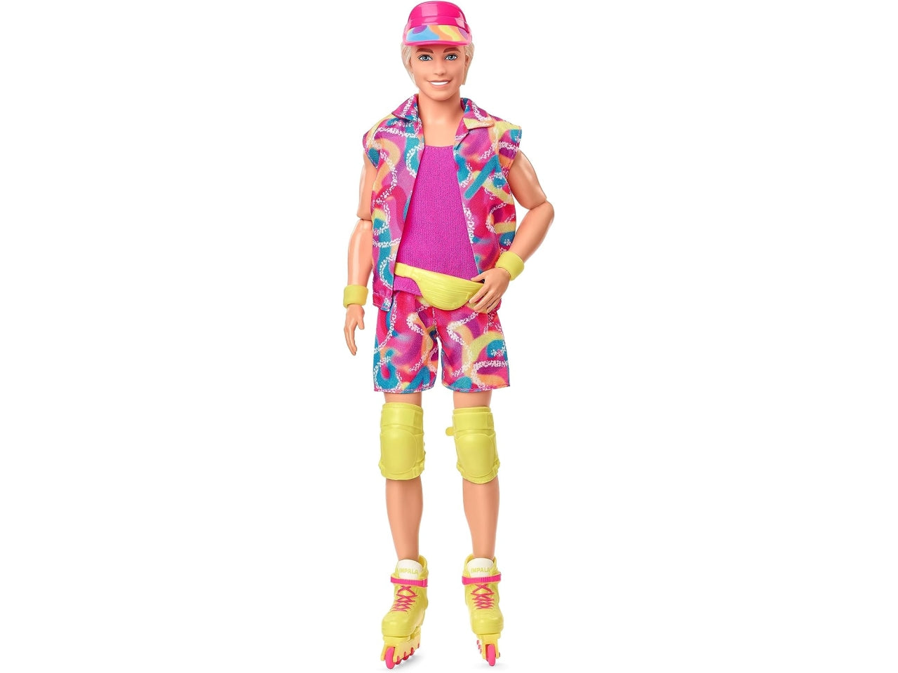 Fashion doll mattel barbie the movie ken roller skate