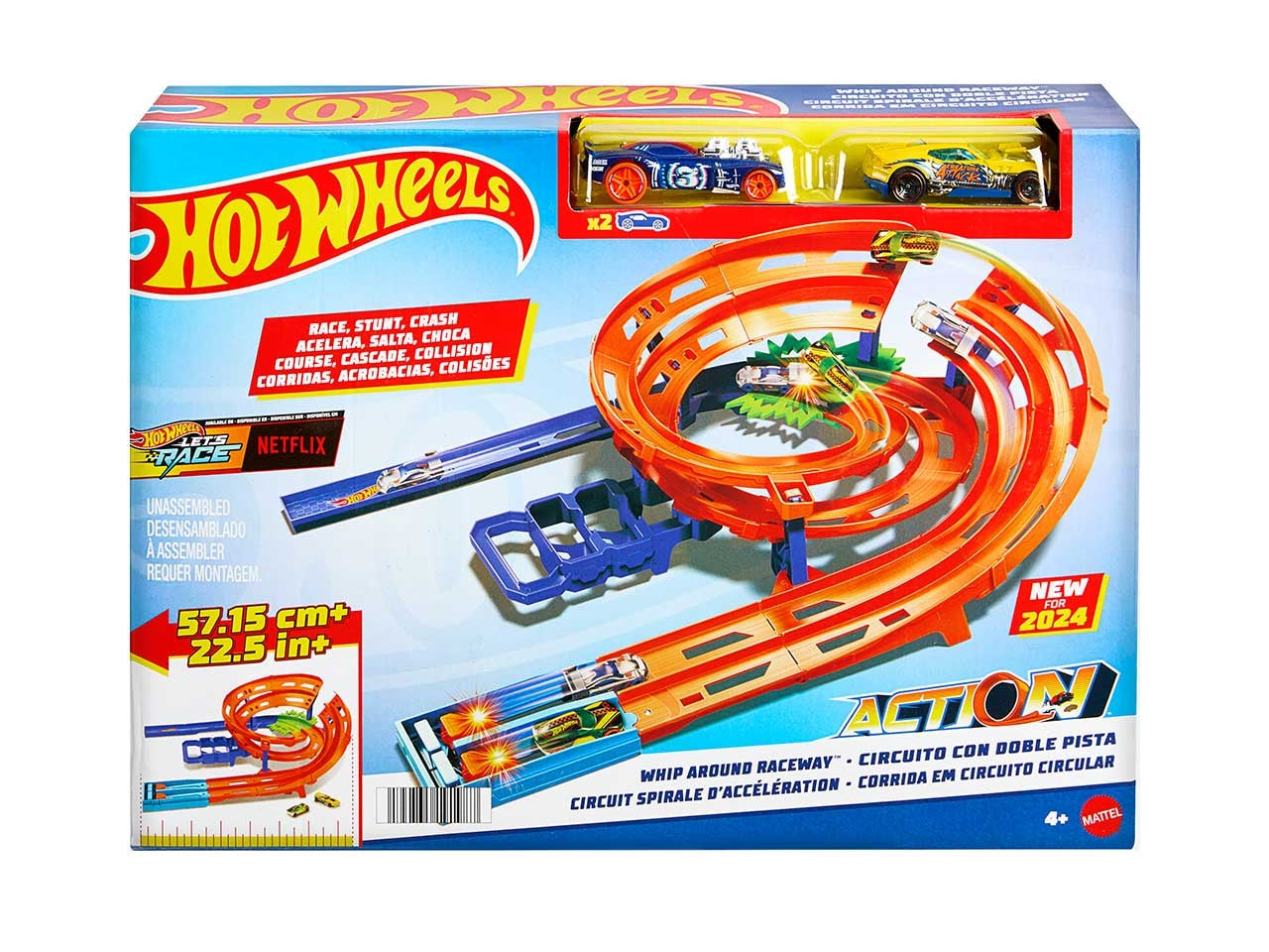Hotwheels action pista super vortice