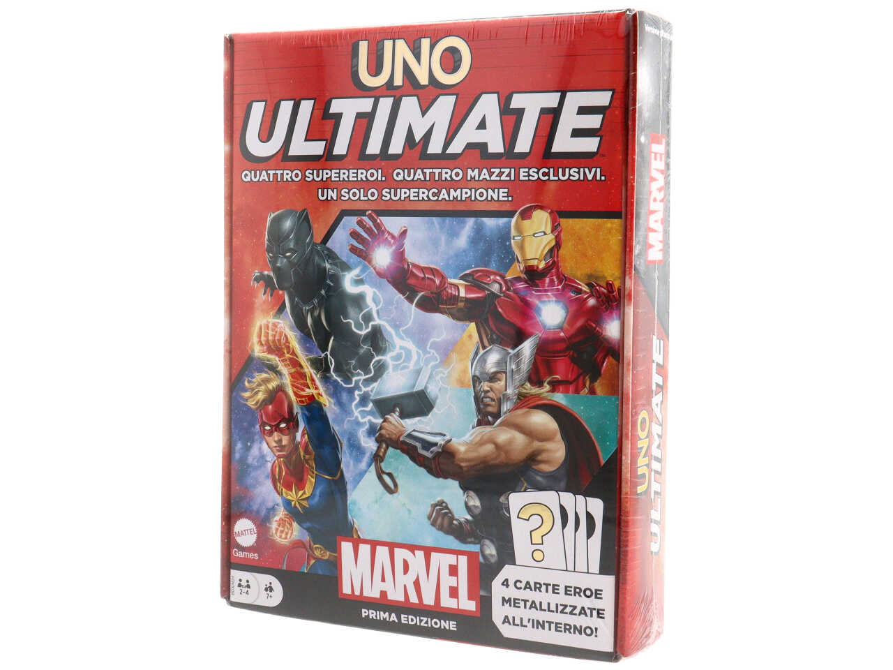 Mattel gioco uno ultimate marvel