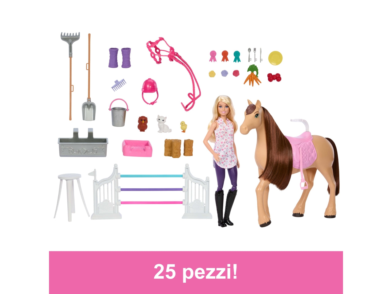 Barbie ranch dei sogni, giocattolo per bambine 3+ Mattel