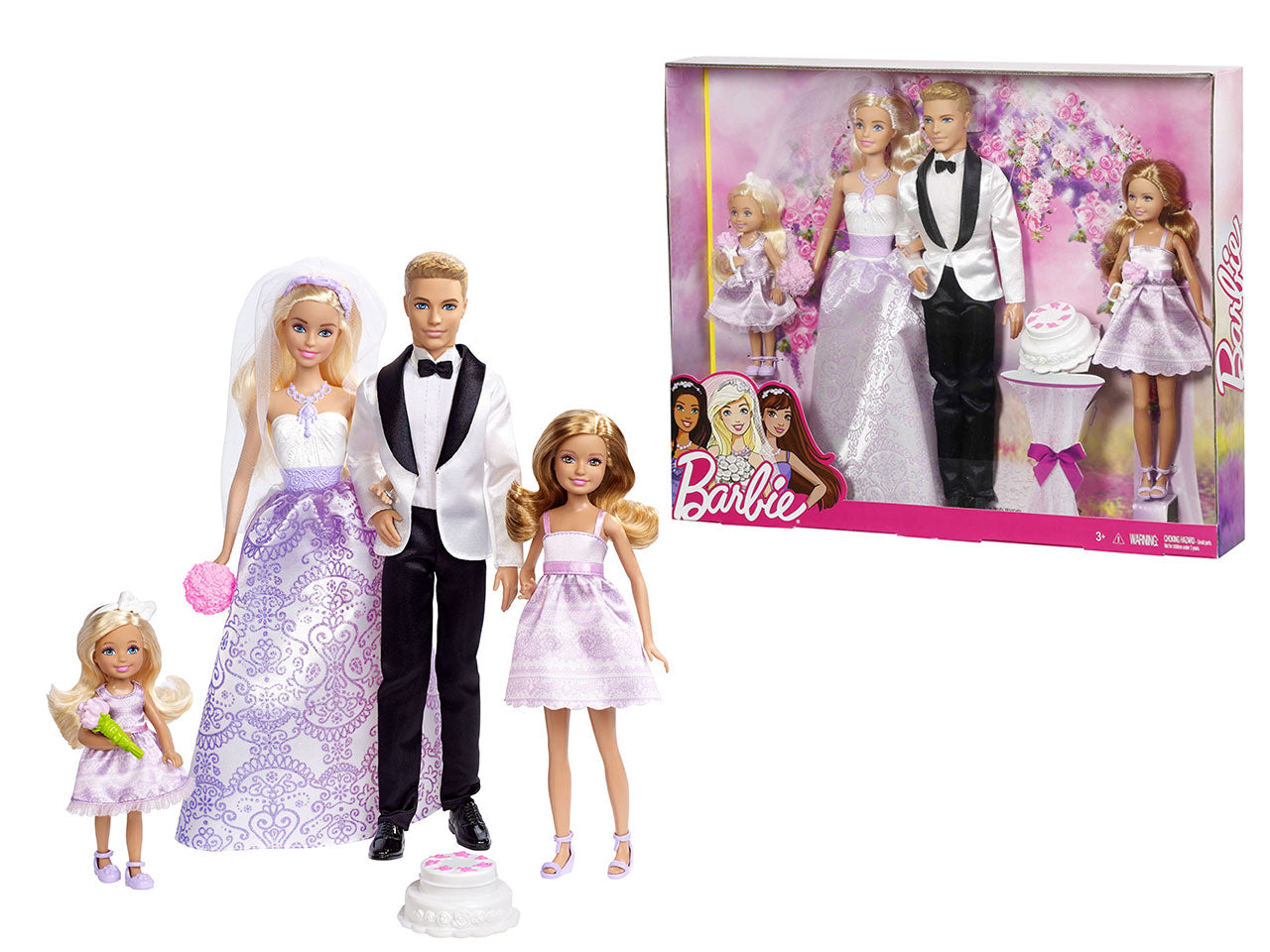 Barbie wedding gift set