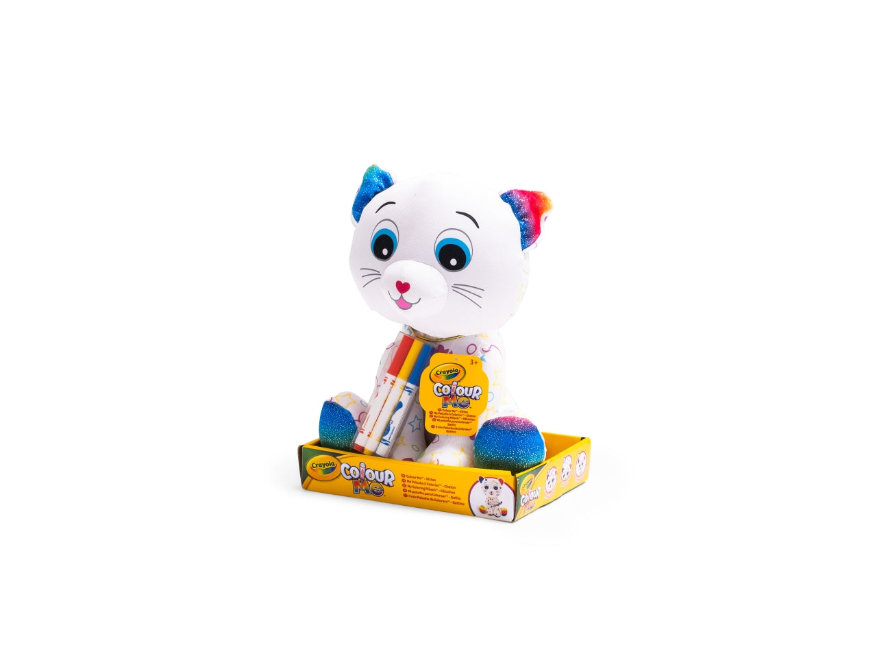 Colora il tuo peluche gattino