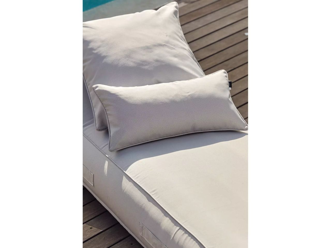 Sdraio gonfiabile cloud 70x180x23cm colore grigio