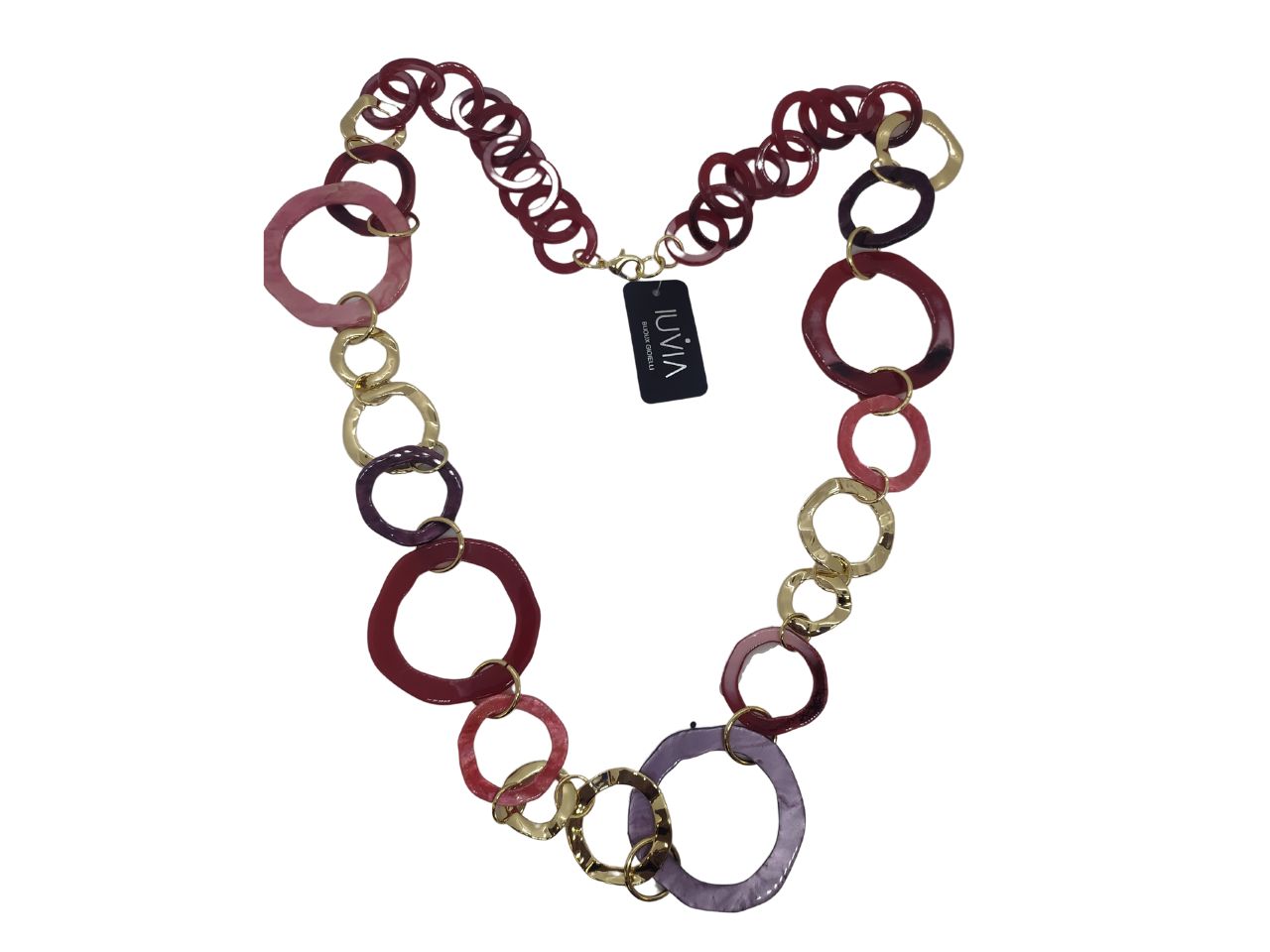 Collana lunga in resina